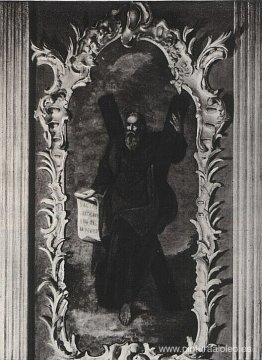 Un icono del iconostasio de la iglesia de San Andrés en Kiev Un icono del iconostasio de la iglesia de San Andrés en Kiev