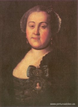 Retrato de una amante Agrippina Leontyevna Apraksina Retrato de una amante Agrippina Leontyevna Apraksina