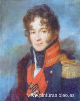 Retrato del comandante del regimiento de dragones P. A. Chicheri Retrato del comandante del regimiento de dragones P. A. Chicheri