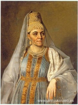 Retrato de Marfa Venetsianova Retrato de Marfa Venetsianova