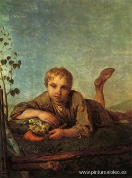 Un pastor con una pipa Un pastor con una pipa