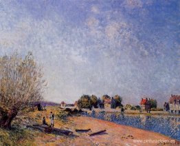Canal de Loing en Saint Mammes Canal de Loing en Saint Mammes