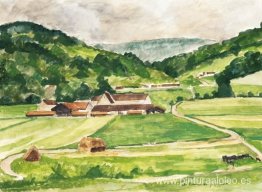 Valle de Morin en junio - Granja Tigeaux Valle de Morin en junio - Granja Tigeaux