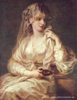 Retrato de una mujer como virgen vestal Retrato de una mujer como virgen vestal