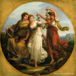 La belleza, apoyada en la prudencia, desprecia la ofrenda de la La belleza, apoyada en la prudencia, desprecia la ofrenda de la