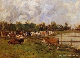 Vacas en la pradera Vacas en la pradera