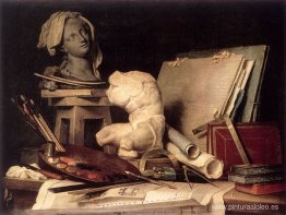 Atributos de la pintura, la escultura y la arquitectura Atributos de la pintura, la escultura y la arquitectura