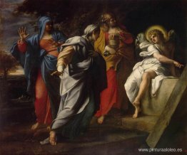 Santas mujeres ante la tumba de Cristo Santas mujeres ante la tumba de Cristo