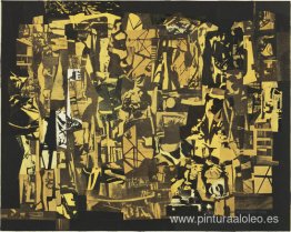 Collage de papel periódico Collage de papel periódico