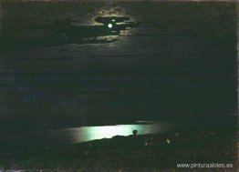Noche de luna en el Dnieper Noche de luna en el Dnieper