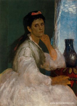 Retrato de Clara Böcklin Retrato de Clara Böcklin