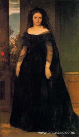 Retrato de la actriz Fanny Janauscher Retrato de la actriz Fanny Janauscher