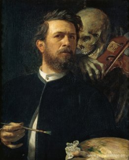 Autorretrato con la muerte como violinista Autorretrato con la muerte como violinista