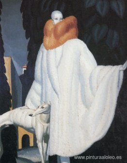 mujer con estola mujer con estola