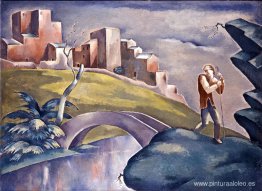 paisaje con un palacio paisaje con un palacio