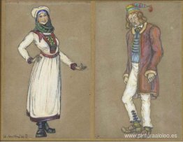 Bocetos de vestuario para "Peer Gynt" Bocetos de vestuario para "Peer Gynt"