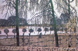 Motivo de primavera. Vista desde la isla Stone hasta las islas K Motivo de primavera. Vista desde la isla Stone hasta las islas K