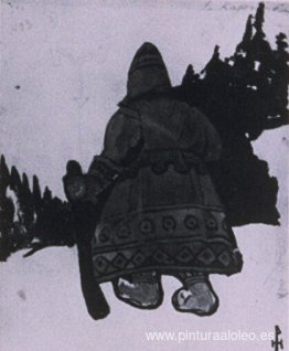 Boceto de vestuario para "El cuento del zar Saltan" Boceto de vestuario para "El cuento del zar Saltan"