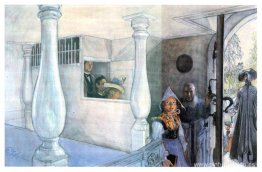 En la iglesia de Sundborn En la iglesia de Sundborn