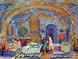 Escenografía para la ópera 'Boris Godunov' de Mussorgsky Escenografía para la ópera 'Boris Godunov' de Mussorgsky