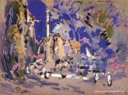 Escenografía para el ballet Ts Puni Caballo Jorobado Escenografía para el ballet Ts Puni Caballo Jorobado