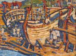 ellos construyen los barcos ellos construyen los barcos