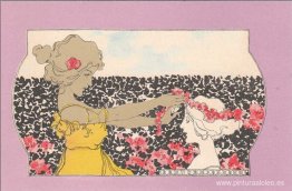 Chicas con alrededores morados. Chicas con alrededores morados.