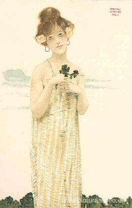 Chicas con amuletos de buena suerte. Chicas con amuletos de buena suerte.