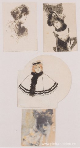 Ilustración para la revista de moda vienesa. Ilustración para la revista de moda vienesa.