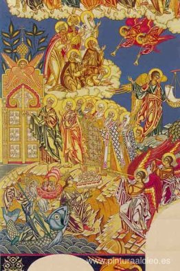 Juicio. Boceto de murales para la iglesia de la Asunción en Olsh Juicio. Boceto de murales para la iglesia de la Asunción en Olsh