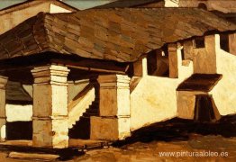 Smolensk. El pórtico del convento. Smolensk. El pórtico del convento.