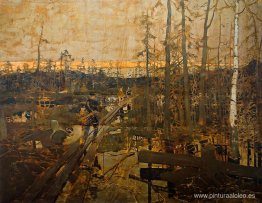 Primeros pasos de los buscadores en la tundra. Primeros pasos de los buscadores en la tundra.