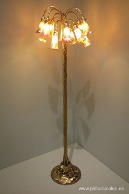 Lámpara de lirio de estanque Lámpara de lirio de estanque