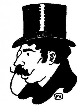 Retrato de Jean Moréas Retrato de Jean Moréas