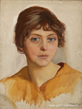 retrato, de, un, mujer joven retrato, de, un, mujer joven