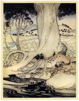 El dragón en el bosque cerca de Dublín. El dragón en el bosque cerca de Dublín.