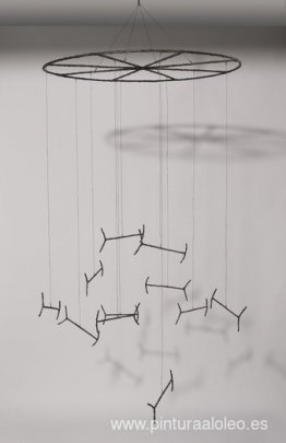 Escultura colgante Escultura colgante