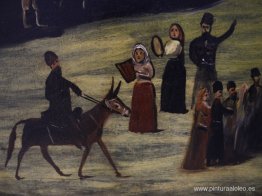 Fiesta junto al río Tskheniszkali (fragmento) Fiesta junto al río Tskheniszkali (fragmento)