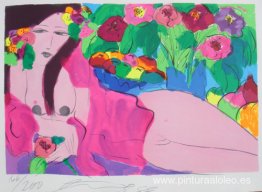 mujeres en bata mujeres en bata