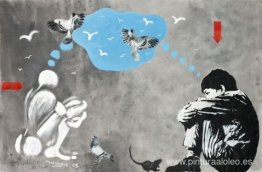 Sin título (Colaboración con Jef Aerosol, Mosko & co.) Sin título (Colaboración con Jef Aerosol, Mosko & co.)