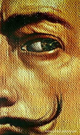 Autorretrato macrofotográfico con apariencia de Gala Autorretrato macrofotográfico con apariencia de Gala