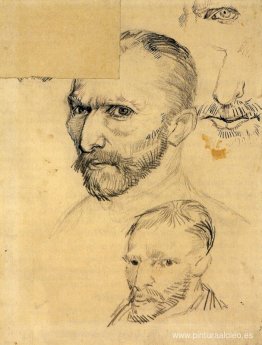 Dos autorretratos y varios detalles Dos autorretratos y varios detalles