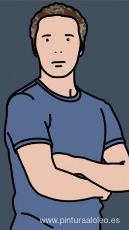 Julian Opie ('Julian con camiseta') Julian Opie ('Julian con camiseta')