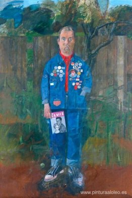 Autorretrato con insignias Autorretrato con insignias