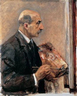Autorretrato con paleta Autorretrato con paleta