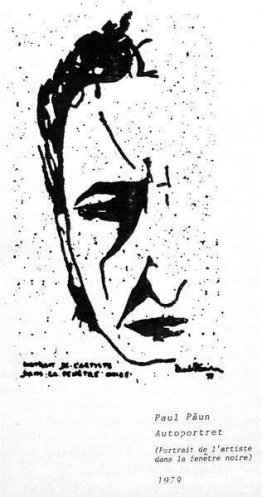 Retrato del artista en la ventana negra Retrato del artista en la ventana negra