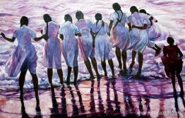 Atardecer en la playa Atardecer en la playa