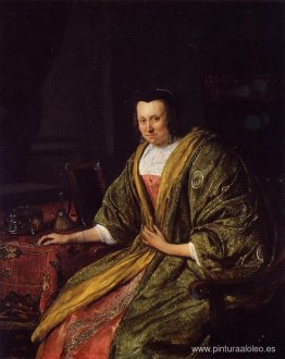 Retrato de Geertruy Gael, segunda esposa de Gerrit Gerritsz Scho Retrato de Geertruy Gael, segunda esposa de Gerrit Gerritsz Scho