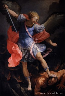 El Arcángel Miguel venciendo a Satanás El Arcángel Miguel venciendo a Satanás
