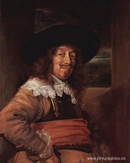 Retrato de un miembro de la Guardia Cívica de Haarlem Retrato de un miembro de la Guardia Cívica de Haarlem